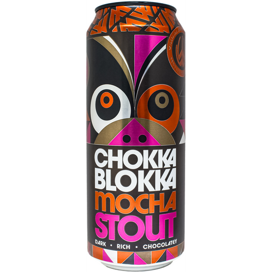 Williams Brothers Chokka Blokka - Mocha Stout 500ml Can - Fountainhall Wines