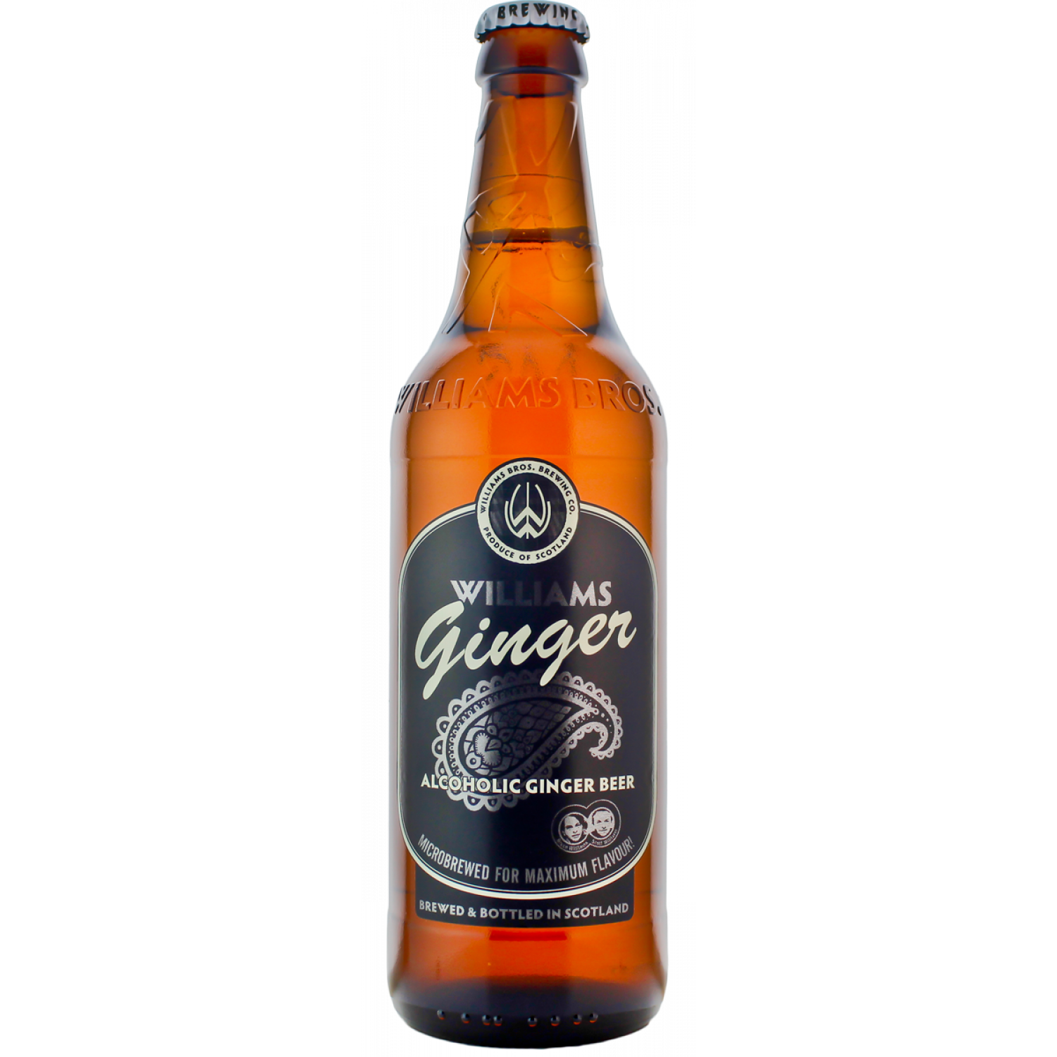 Williams Brothers Ginger - Alcoholic Ginger Beer 330ml-Scottish Beers-5034743201375-Fountainhall Wines