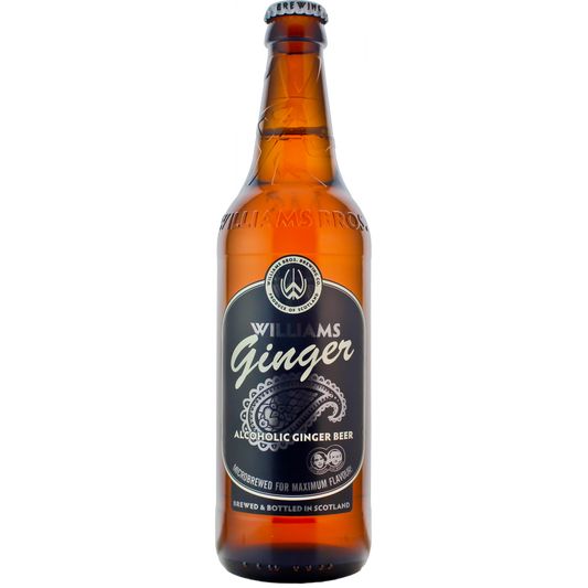 Williams Brothers Ginger - Alcoholic Ginger Beer 330ml-Scottish Beers-5034743201375-Fountainhall Wines