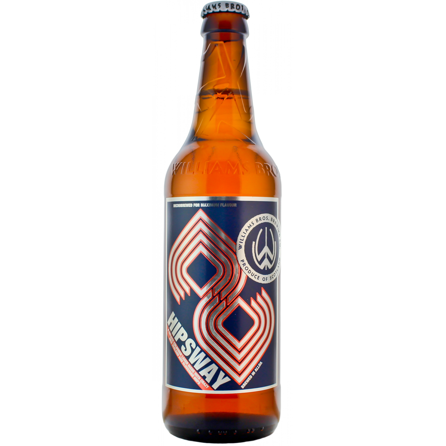 Williams Brothers Hipsway - Strawberry Pale Ale 500ml-Scottish Beers-5034743200927-Fountainhall Wines