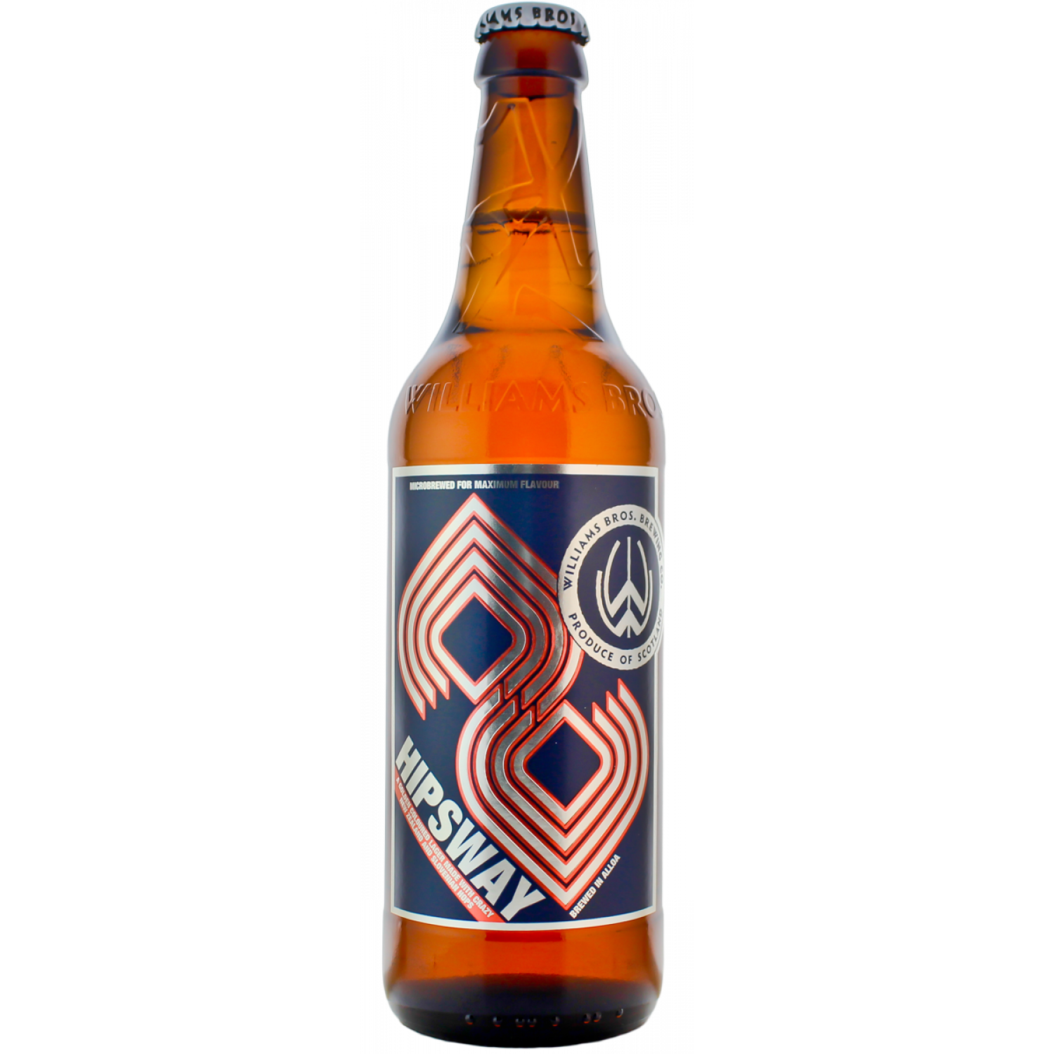Williams Brothers Hipsway - Strawberry Pale Ale 500ml-Scottish Beers-5034743200927-Fountainhall Wines