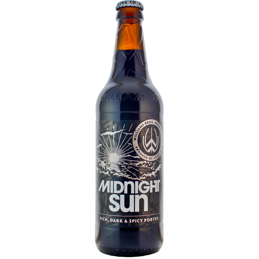 Williams Brothers Midnight Sun - Rich, Dark & Spicy Porter 500ml-Scottish Beers-Fountainhall Wines