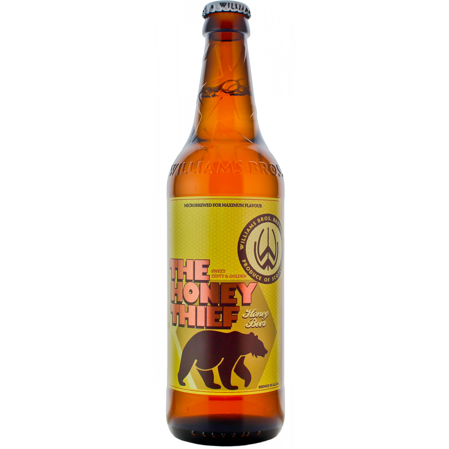 Williams Brothers The Honey Thief - Honey Beer 500ml-Scottish Beers-5034743200941-Fountainhall Wines