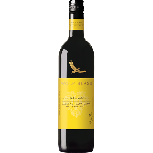 Wolf Blass Yellow Label Cabernet Sauvignon-Red Wine-9312088411892-Fountainhall Wines