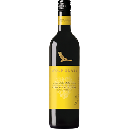 Wolf Blass Yellow Label Cabernet Sauvignon-Red Wine-Fountainhall Wines