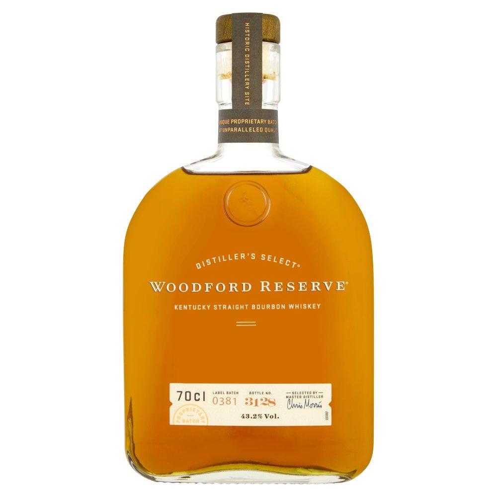 Woodford Reserve Kentucky Straight Bourbon Whiskey 70cl-American Whiskey-5099873025871-Fountainhall Wines