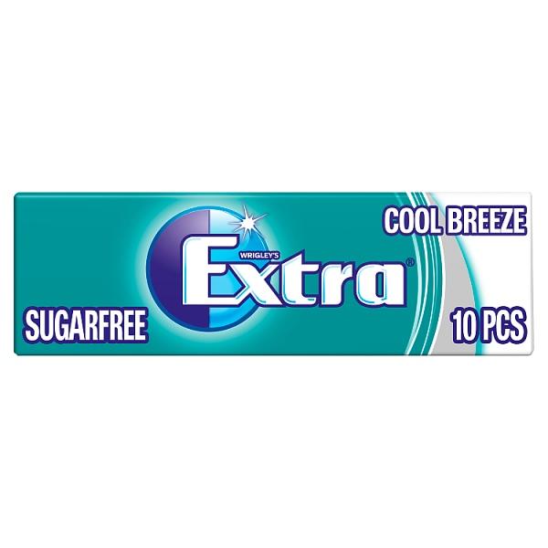 Wrigley's Extra Cool Breeze Sugar Free Chewing Gum (10 Piece)-Confectionery-Fountainhall Wines