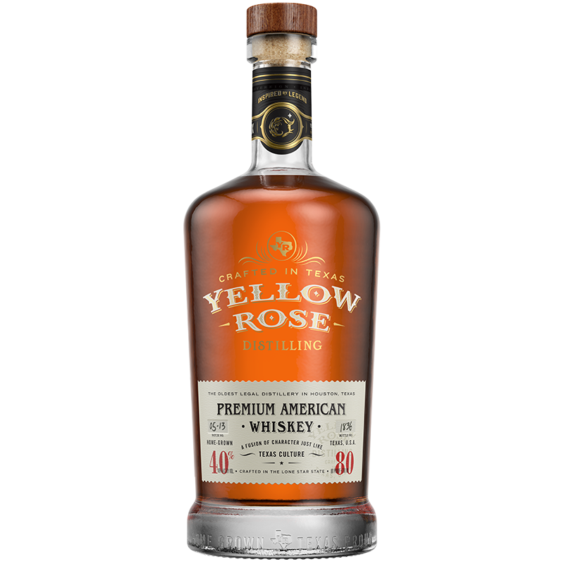 Yellow Rose Premium American Whiskey-American Whiskey-857186006285-Fountainhall Wines